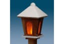 Spetebo Holz Laterne LED Dekofigur 23 LED warm weiß 75 cm Bild 3
