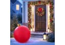 Spetebo Riesen Weihnachtskugel aufblasbar 45 cm Rot Bild 5