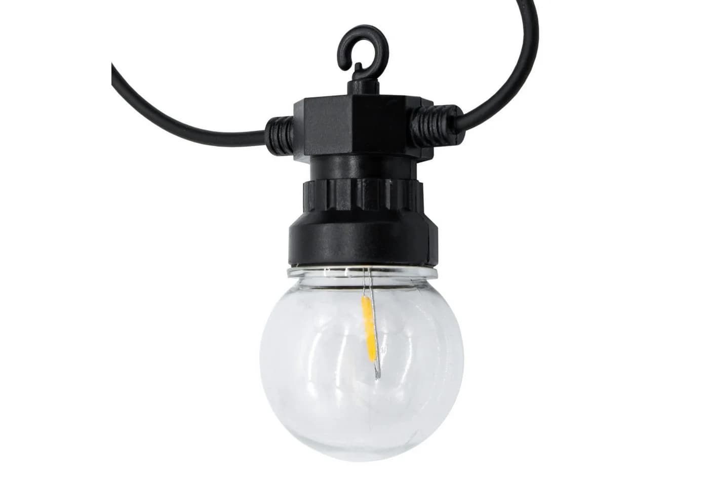 Spetebo LED-Lichterkette Außen 20 LED warm weiß mit Timer - Bild 5