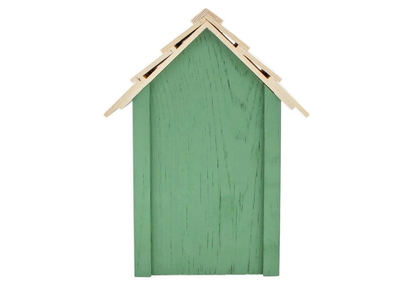 Spetebo Nistkasten Holz Vogelhäuschen Grün zum Hinstellen - Bild 5