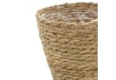 Spetebo Blumentopf Seegras 2er Set Natur mit Folie Bild 4