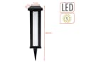 Spetebo LED Solarleuchte Gartenstecker Sprudelsäule Design Warm Weiß Bild 1