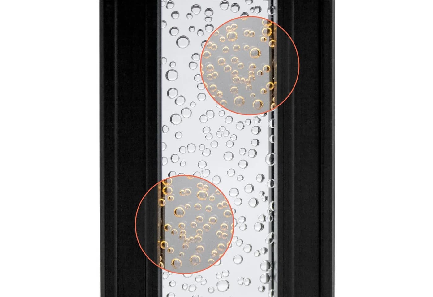 Spetebo LED Solarleuchte Gartenstecker Sprudelsäule Design Warm Weiß - Bild 3