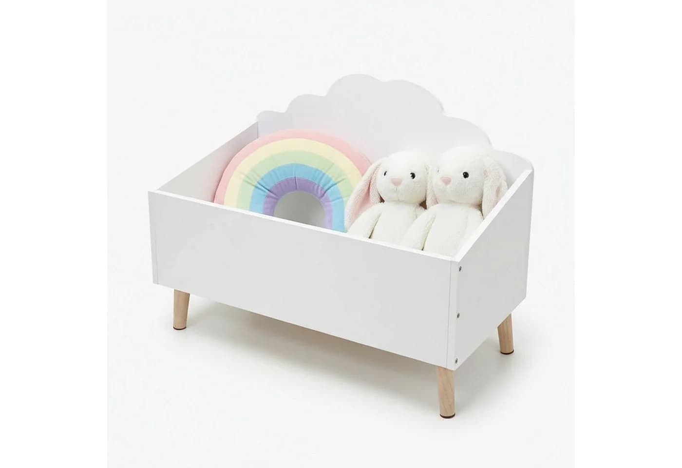 Spetebo Aufbewahrungsbox Wolke 58 x 45 cm Kinder Aufbewahrungstruhe - Bild 2