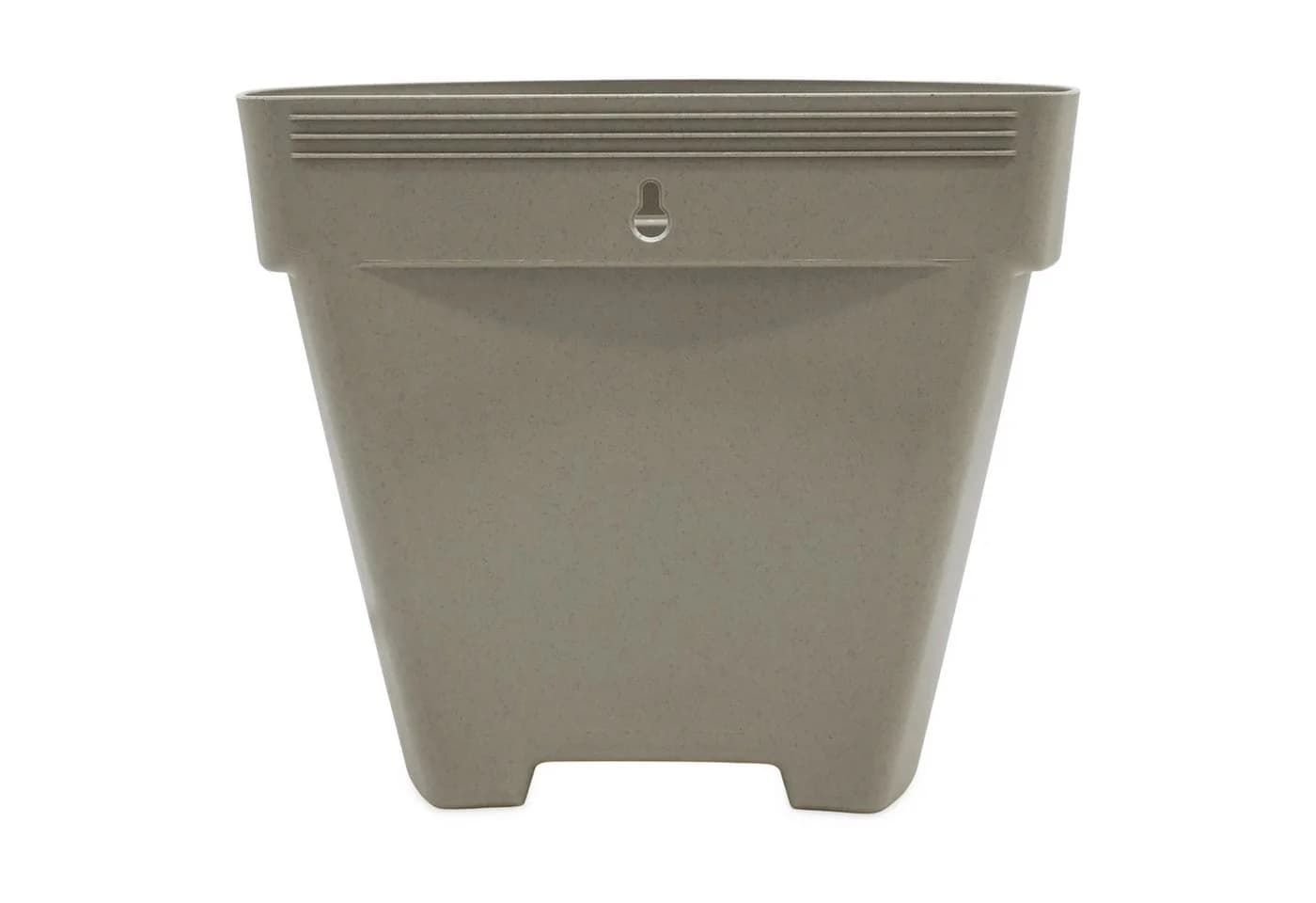 Spetebo Blumenkasten Kunststoff Wand Blumentopf 28x20cm Sand - Bild 5