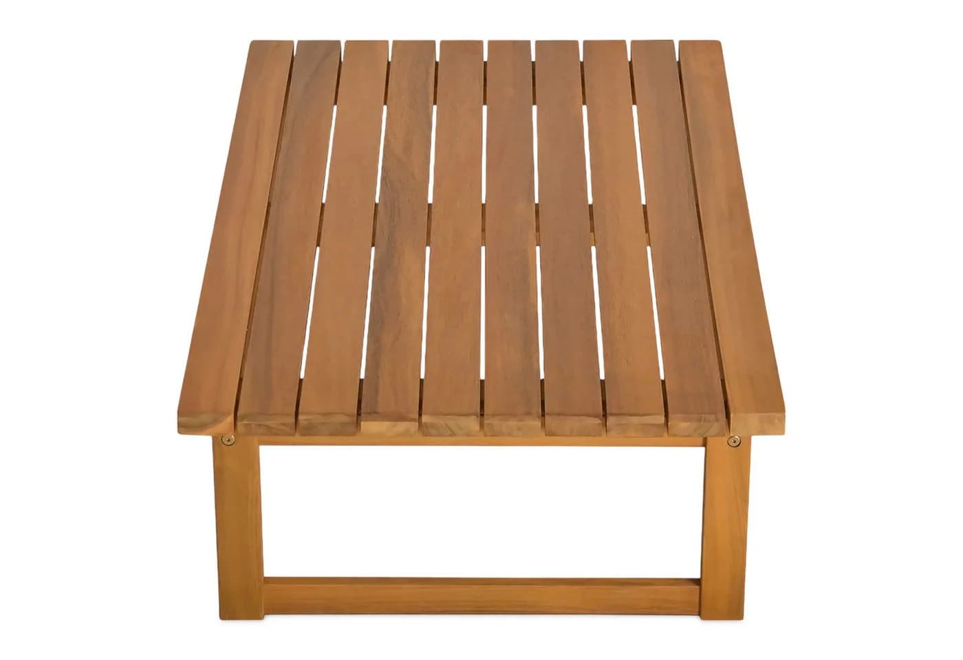 Spetebo Loungetisch Akazienholz geölt hellbraun - Bild 3