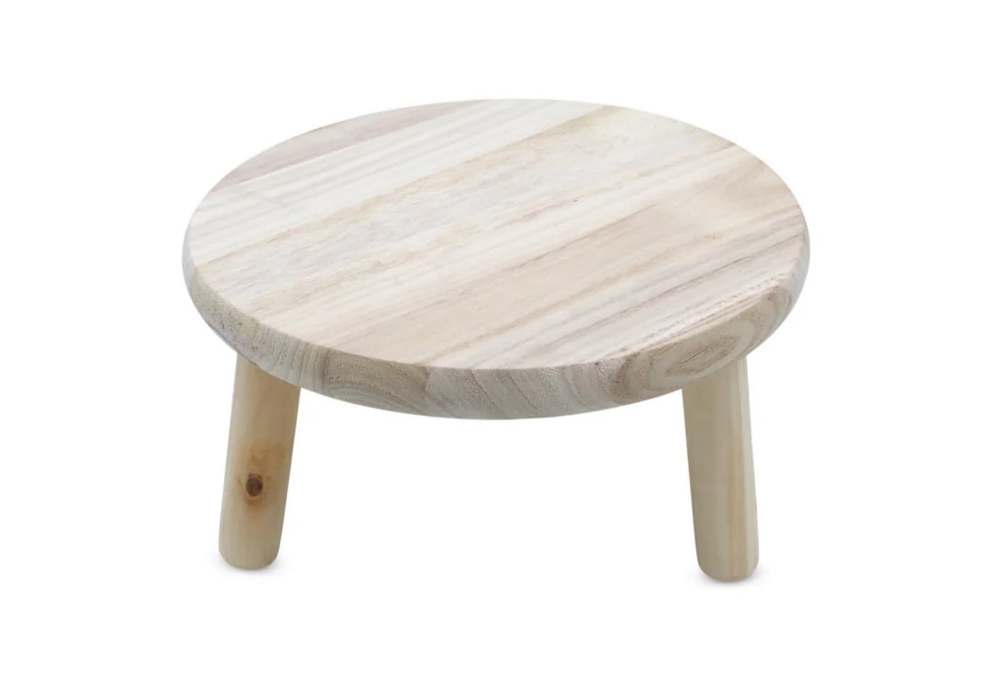 Spetebo Blumenhocker Holz Natur 3 Beine - Bild 2