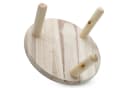 Spetebo Blumenhocker Holz Natur 3 Beine Bild 4