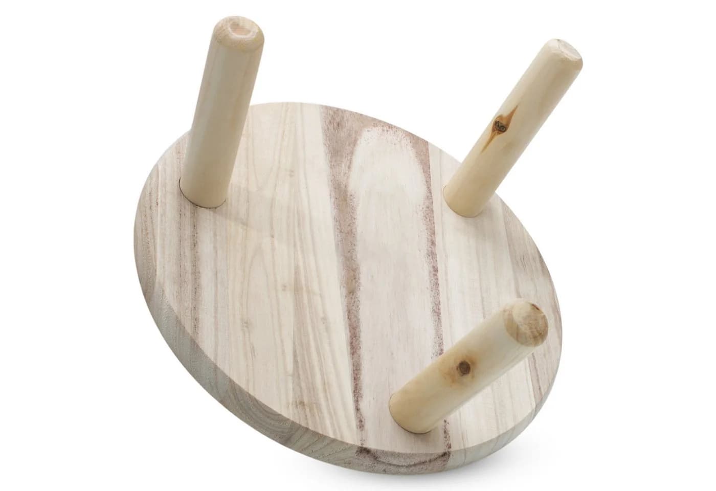 Spetebo Blumenhocker Holz Natur 3 Beine - Bild 4