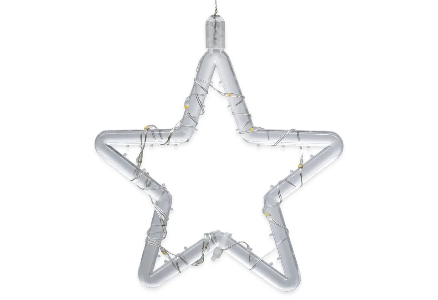 LED-Lichterkette für Weihnachtsdeko, warm weiß, 1m - Bild 4