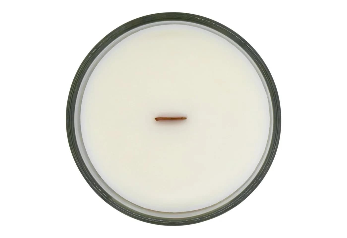Spetebo Duftkerze im Glas 13 cm White Cotton Duft mit Knisterdocht - Bild 3