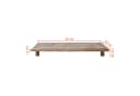 Spetebo Blumenhocker Deko Blumenteller Natur Holz Bild 1