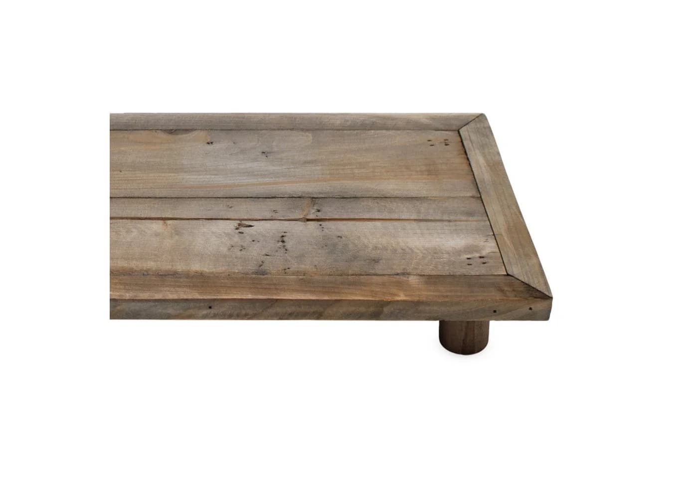 Spetebo Blumenhocker Deko Blumenteller Natur Holz - Bild 4