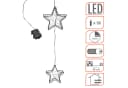 Spetebo LED Stern Metall schwarz 2er Set für Außen Bild 3