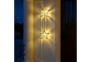 Spetebo LED Stern Metall schwarz 2er Set für Außen Bild 5