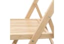 Spetebo Holzklappstuhl Natur Klassisch 100kg Tragkraft Bild 4