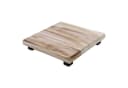 SPETEBO Blumenhocker Holz eckig mit schwarzen Füßen Bild 2