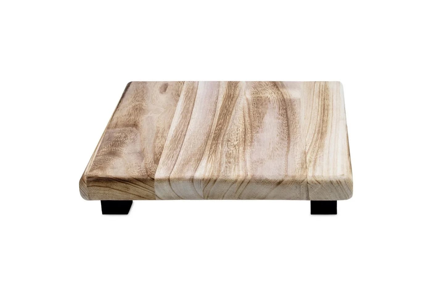 SPETEBO Blumenhocker Holz eckig mit schwarzen Füßen - Bild 4