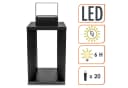 Spetebo Solar Laterne Metall 25 LED Warmweiß Bild 3