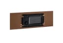 Spetebo LED Wandleuchte Metall WELCOME Rost Optik Solar Bild 4