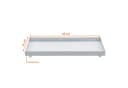 Spetebo Dekotablett Metall Kerzentablett Rechteckig 40 x 15 cm Bild 1