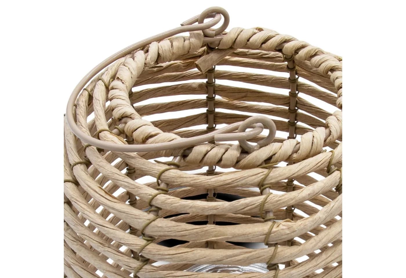 Spetebo Rattan Windlicht Natur Boho Chic - Bild 3