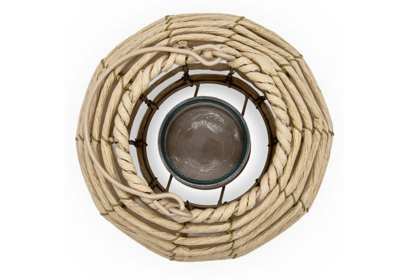 Spetebo Rattan Windlicht Natur Boho Chic - Bild 4