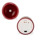 Spetebo LED-Kerze Stumpenkerze 4er Set Rot Timer Bild 4