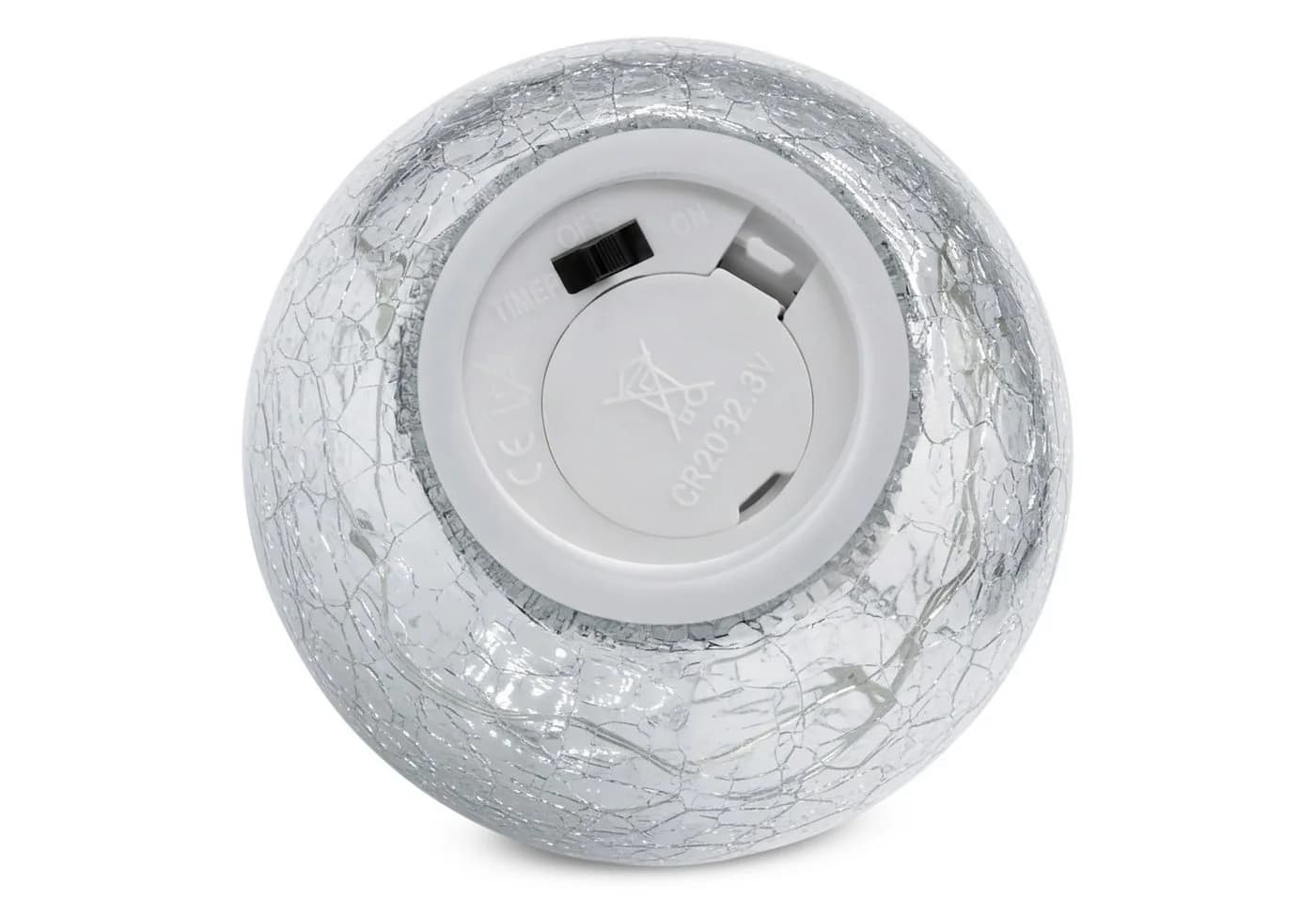 Spetebo LED Dekoapfel Crackle Glas Warmweiß - Bild 4