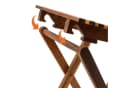 Spetebo Akazien Klapphocker 2er Set natur geölt Bild 3
