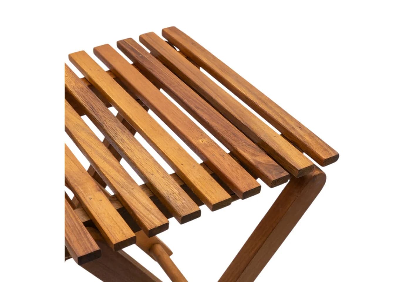 Spetebo Akazien Klapphocker 2er Set natur geölt - Bild 5