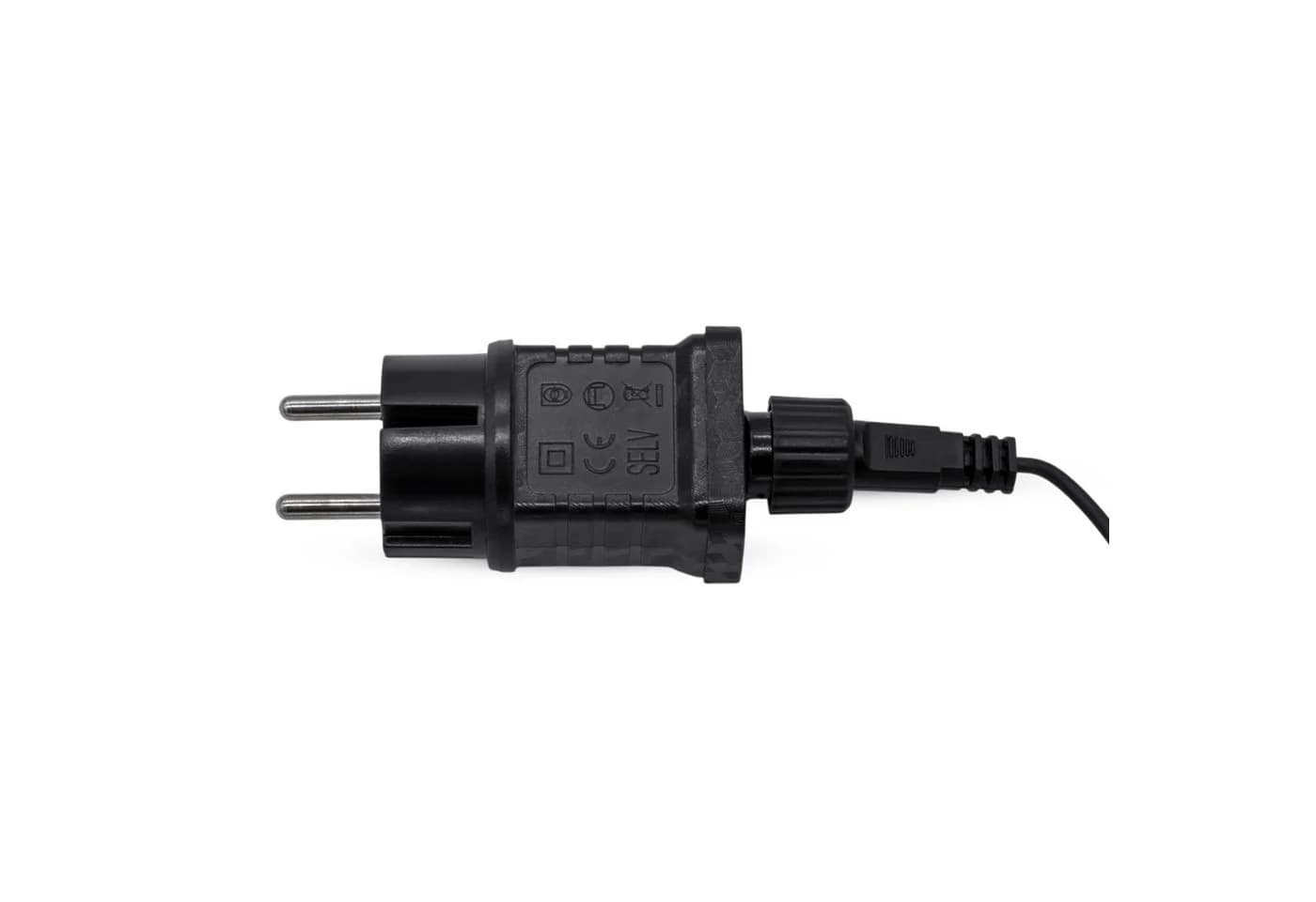 Spetebo LED Gartenleuchte 4er Set Schwarz Kunststoff mit Erdspieß - Bild 5