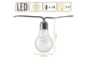 Spetebo LED Solar Lichterkette 10 Glühbirnen warm weiß Bild 1