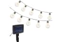 Spetebo LED Solar Lichterkette 10 Glühbirnen warm weiß Bild 5