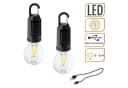 Spetebo Solar LED Glühbirne 2er Set Warmweiß Dimmbar Bild 3