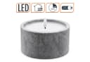 Spetebo LED-Kerze Outdoor Beton Optik 2er Set mit Timer Bild 3