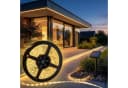 Spetebo Solar LED Lichtstreifen 200 cm warm weiß selbstklebend Bild 2