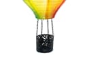Spetebo LED Dekofigur Solar Heißluftballon Nylon bunt orange Bild 5