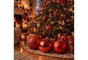 Spetebo Weihnachtsbaumkugel 20 cm rot 3er Set XL Bild 1