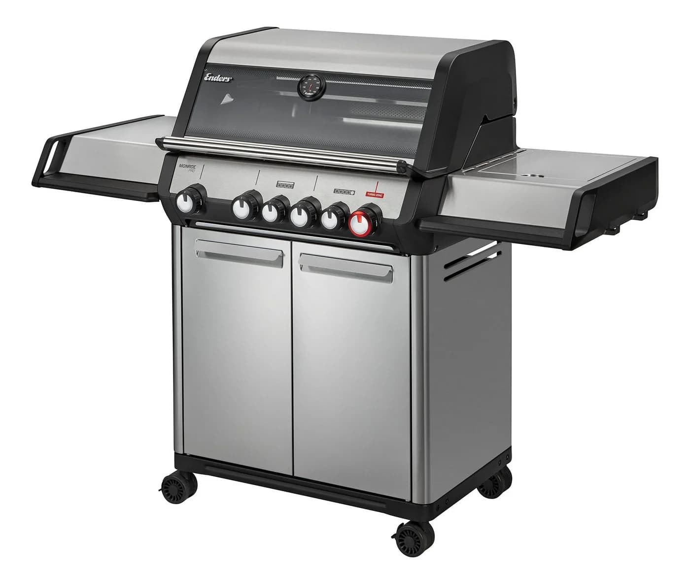 Enders® Gasgrill Monroe Pro 4 SIKR Turbo Edelstahl 4 Brenner - Bild 3