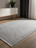 benuta Teppich Ron Rechteckig Beige/Schwarz 100% Baumwolle Minimalistisch Bild 2