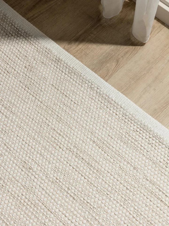 benuta Teppich Ron, Rechteckig, 5 mm Höhe, 100% Baumwollteppich, Minimalistisch, Pflegeleicht, Wohnzimmerteppich - Bild 3