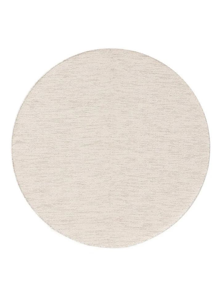 benuta Teppich Ron Rund Beige 100% Baumwolle