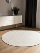 benuta Teppich Ron Rund Beige 100% Baumwolle Bild 2