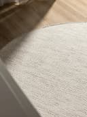 benuta Teppich Ron Rund Beige 100% Baumwolle Bild 3