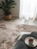 benuta Fellteppich Dave Ethno-Style Taupe Kunstfaser Bild 3