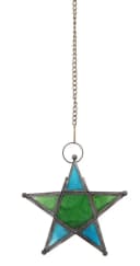 Guru-Shop Laternenkette mit Karabiner Gold 40 cm Bild 1