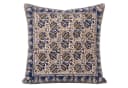 Guru-Shop Kissenbezug XL 80x80 cm Blockdruck Bunt Baumwolle Bild 1
