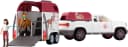 SCHLEICH Mobile Tierärztin mit Anhänger Spielzeug-Auto Weiß Bild 1