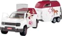 SCHLEICH Mobile Tierärztin mit Anhänger Spielzeug-Auto Weiß Bild 4